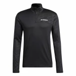 Camiseta de Manga Larga Hombre Adidas Terrex Multi Half-Zip Negro