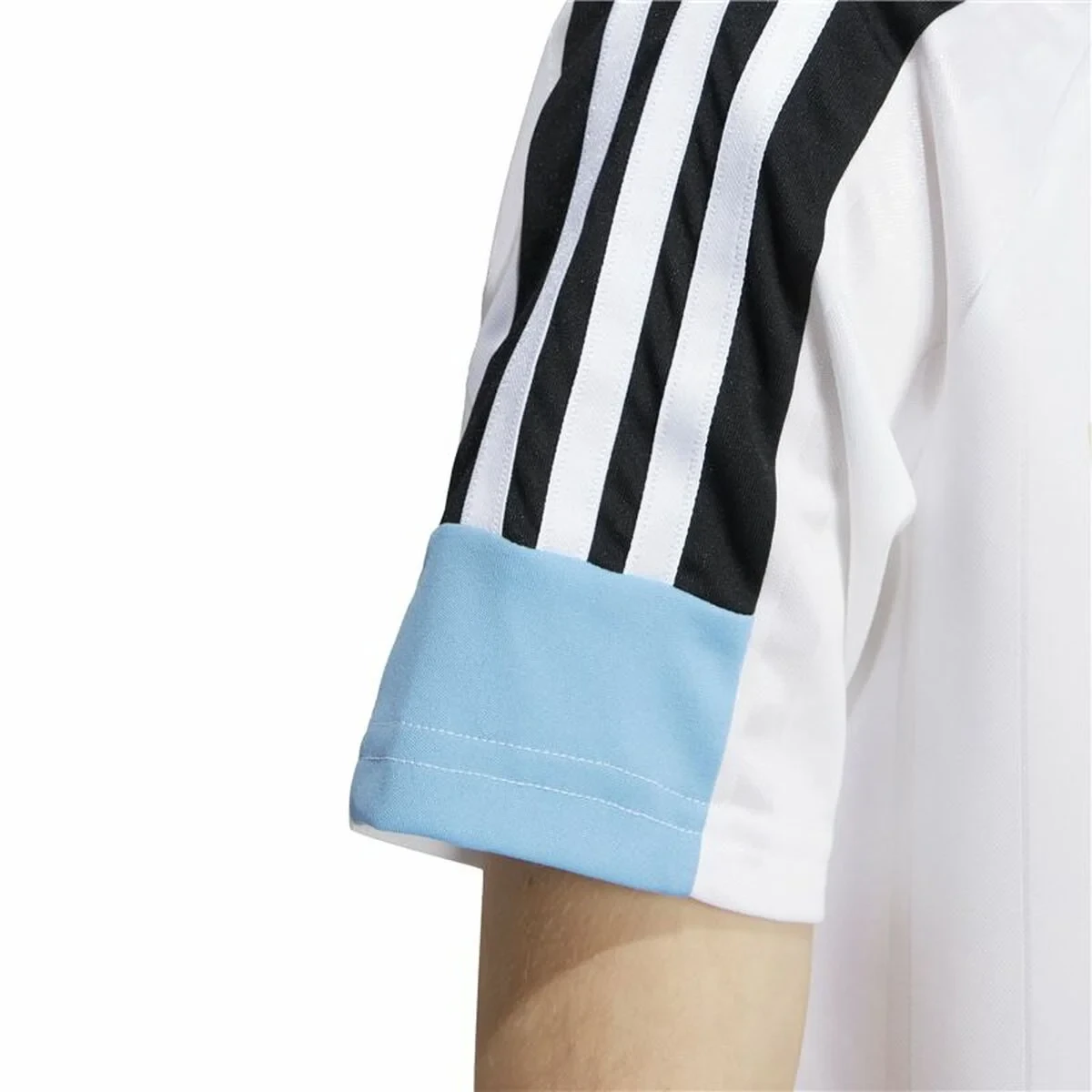 Camiseta de Manga Corta Infantil Adidas Nations Blanco