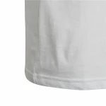 Camiseta de Manga Corta Infantil Adidas Essentials Blanco