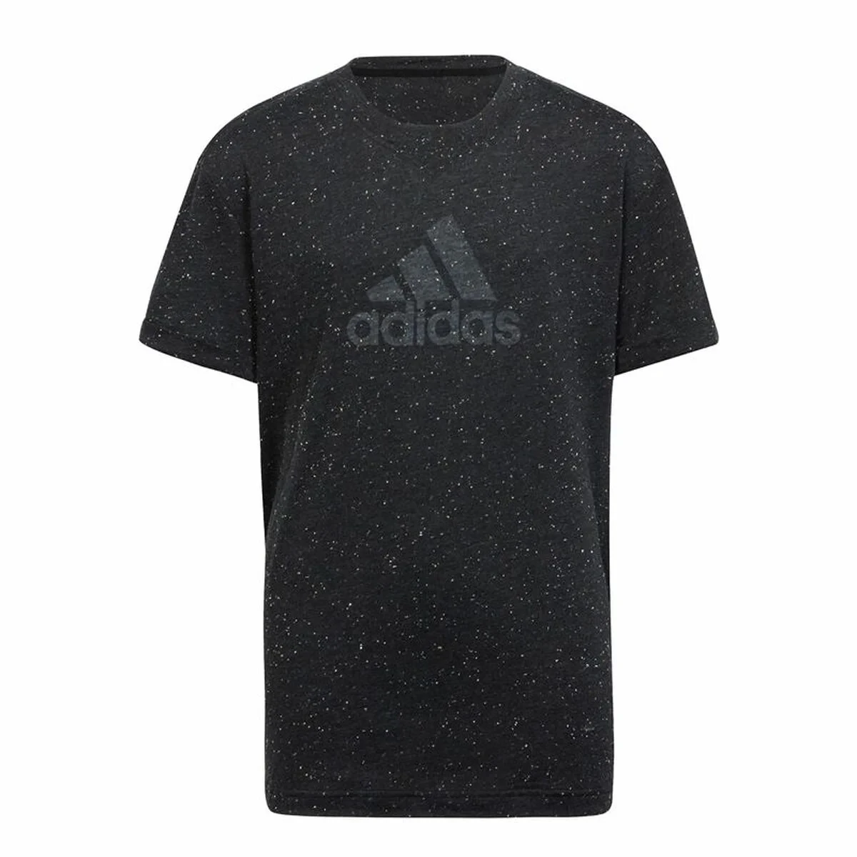 Camiseta de Manga Corta Infantil Adidas Negro