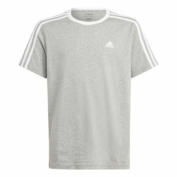 Camiseta de Manga Corta Infantil Adidas Gris