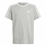 Camiseta de Manga Corta Infantil Adidas Gris