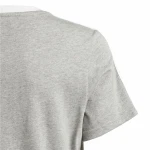 Camiseta de Manga Corta Infantil Adidas Gris