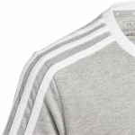 Camiseta de Manga Corta Infantil Adidas Gris
