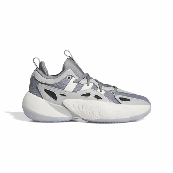 Zapatillas de Baloncesto para Niños Adidas Trae Unlimited Blanco Gris