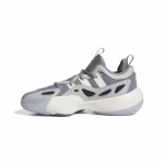 Zapatillas de Baloncesto para Niños Adidas Trae Unlimited Blanco Gris
