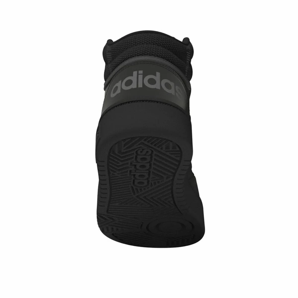 Zapatillas Deportivas Infantiles Adidas Hoops 3.0 Mid Negro