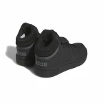Zapatillas Deportivas Infantiles Adidas Hoops 3.0 Mid Negro