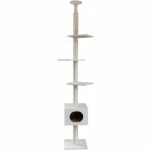 Árbol rascador para gatos Kerbl Blanco Sisal
