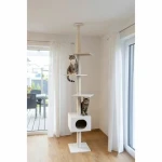 Árbol rascador para gatos Kerbl Blanco Sisal