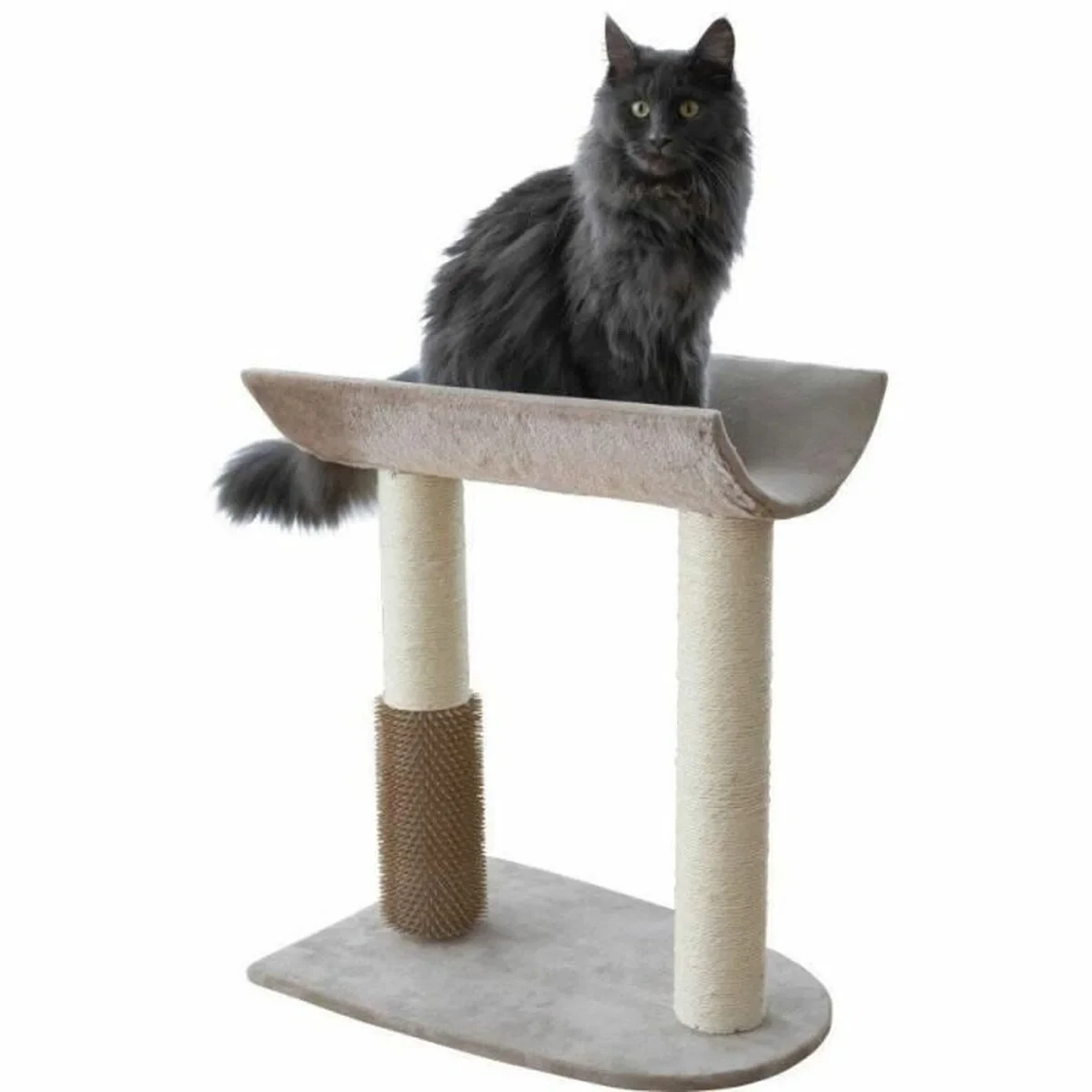 Árbol rascador para gatos Kerbl Taupé Sisal