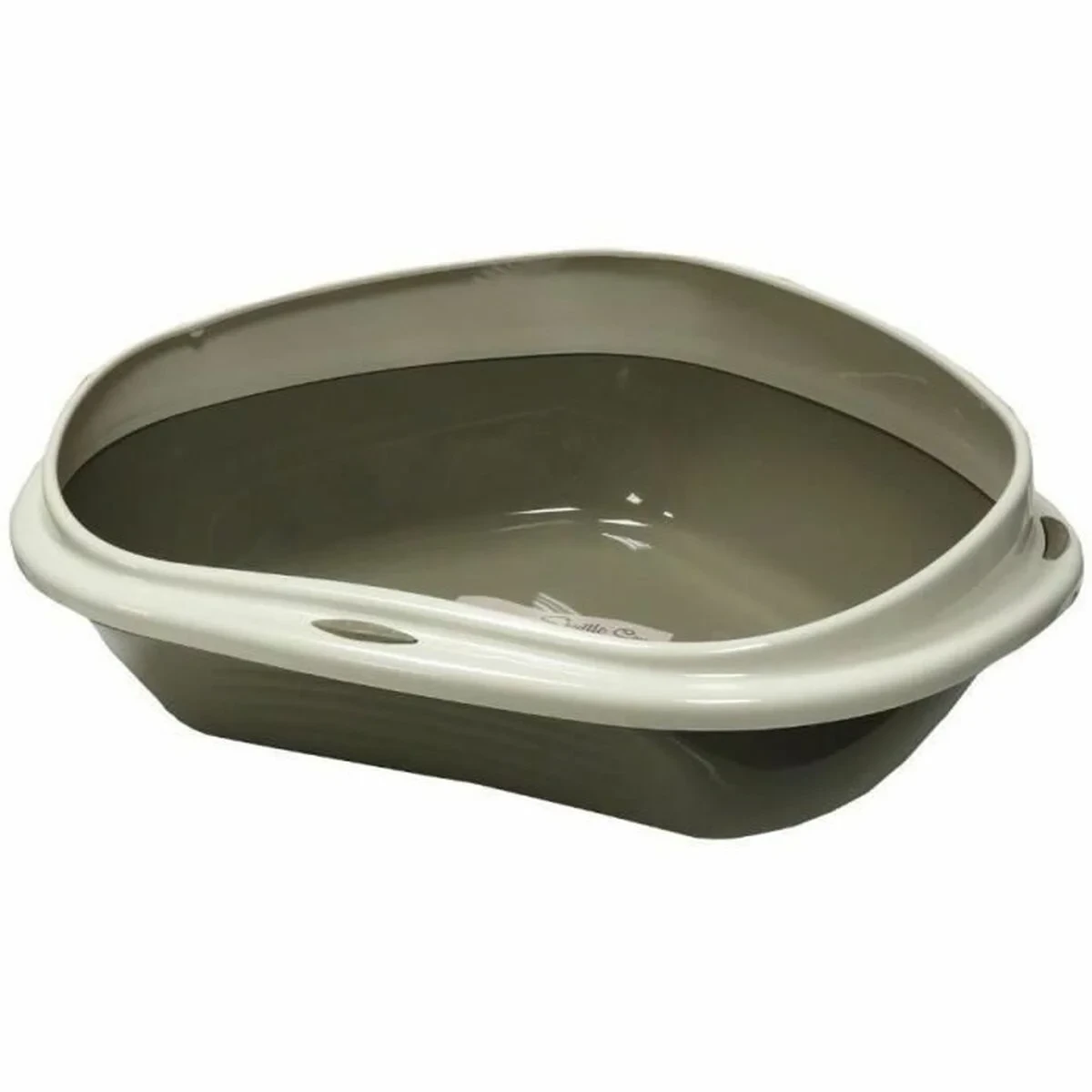 Arenero para Gatos Aimé Beige Taupé Plástico