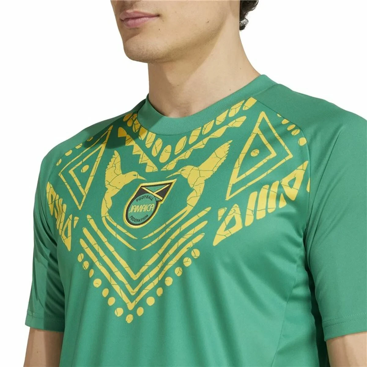 Camiseta de Fútbol Adidas Jamaica 2024 Pre Match Verde