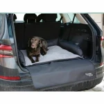 Funda Protectora de Coche para Mascotas Kerbl 95 x 75 cm Negro Gris