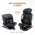 Silla para el Coche Babyauto Antracita 0 (de 0 a 10 kilos) I (9 - 18 kg) II (15-25 kg) III (22 - 36 kg) Infantil ECE R129