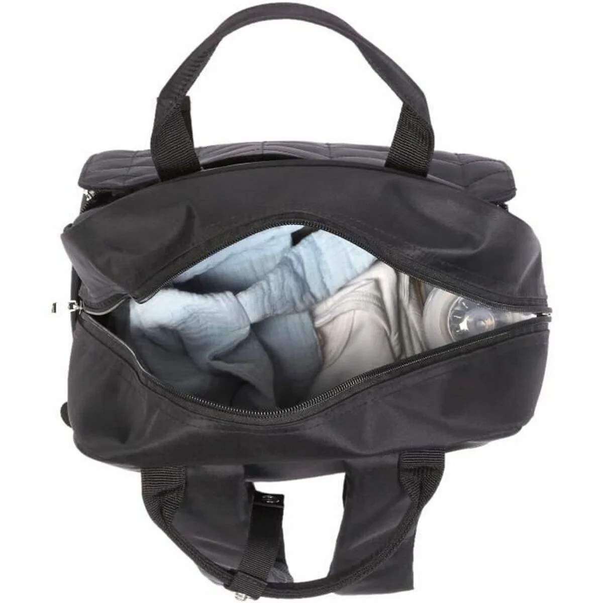 Bolso Cambiador de Pañales Tineo Negro