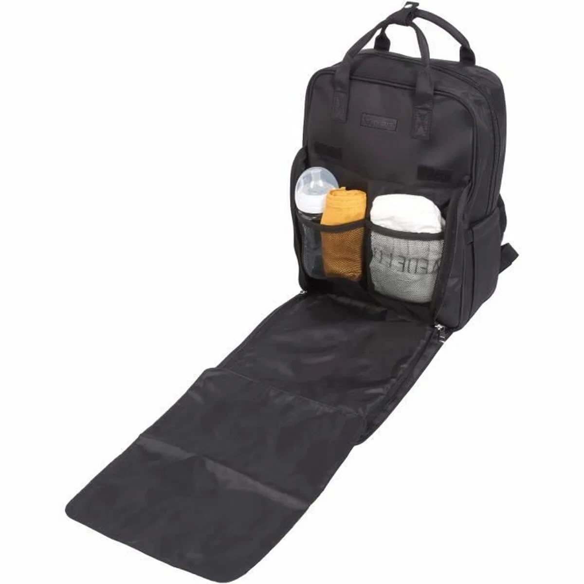 Bolso Cambiador de Pañales Tineo Negro