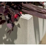 Maceta Stefanplast Taupé Cuadrado