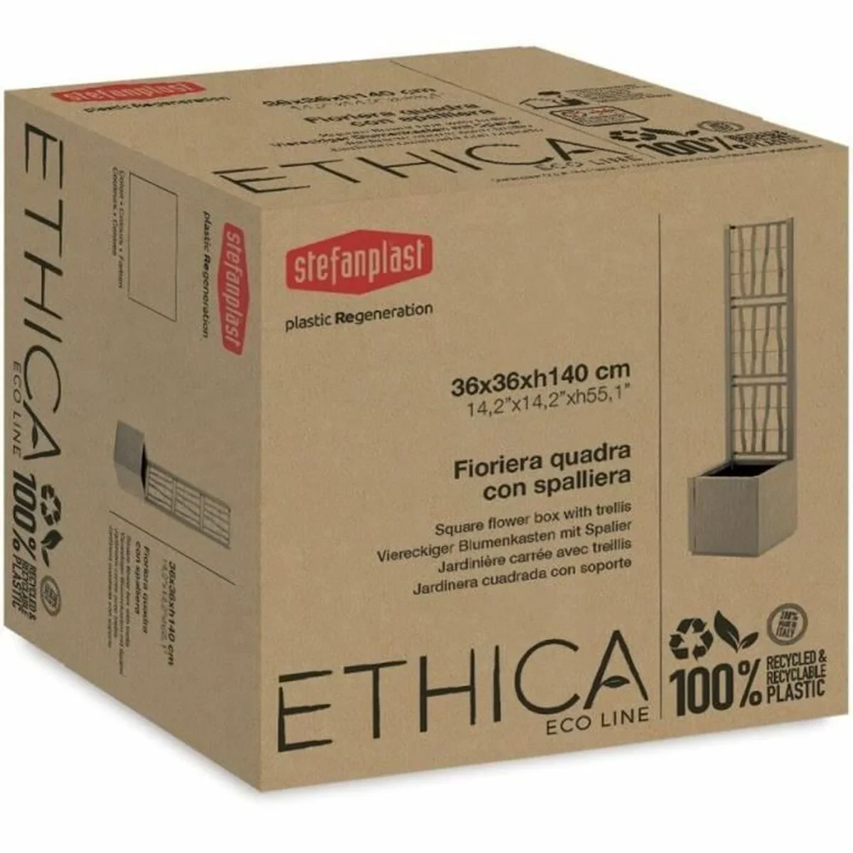 Maceta Stefanplast Taupé