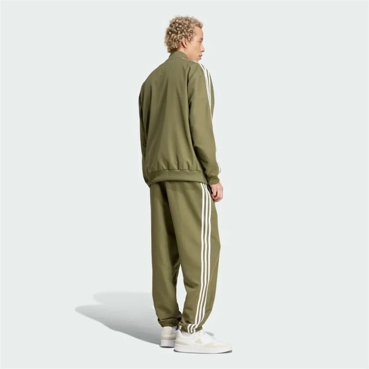 Chándal Adidas Basic 3S Woven Verde Hombre