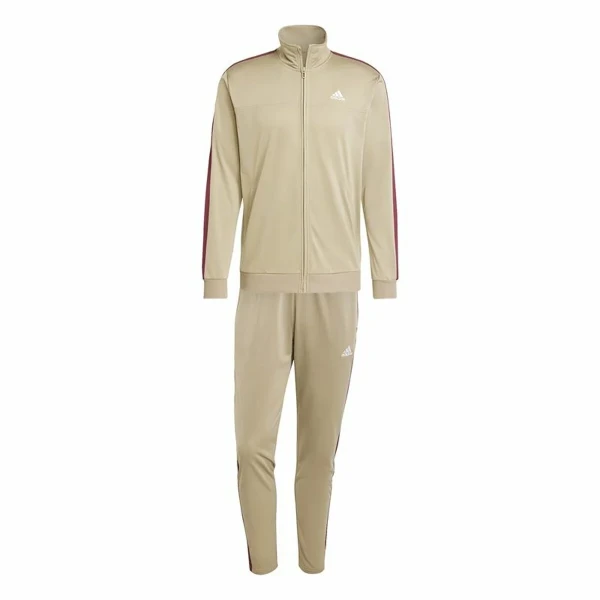 Chándal Adidas Spw Small Logo Tricot Colorblock Beige Hombre