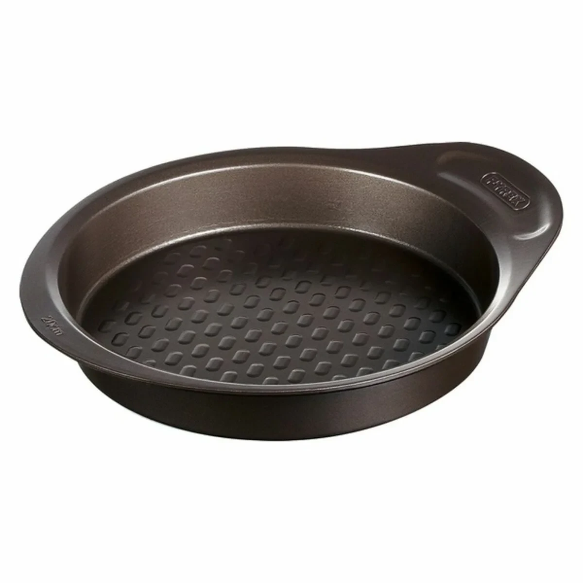 Molde para Tartas Pyrex Marrón Negro Metal