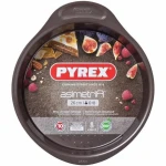 Molde para Tartas Pyrex Marrón Negro Metal
