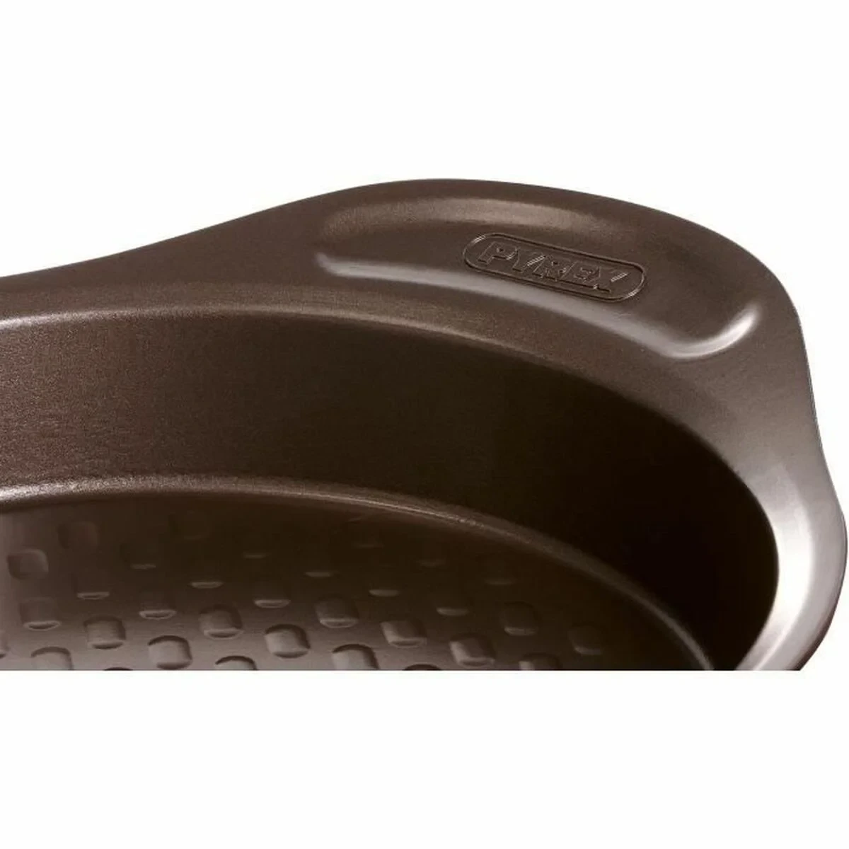 Molde para Tartas Pyrex Marrón Negro Metal