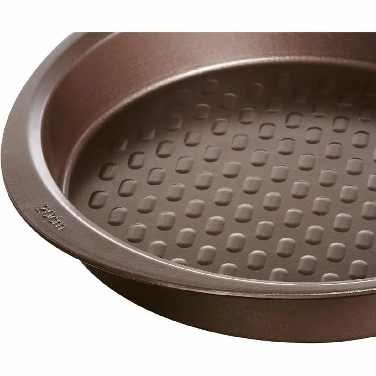 Molde para Tartas Pyrex Marrón Negro Metal