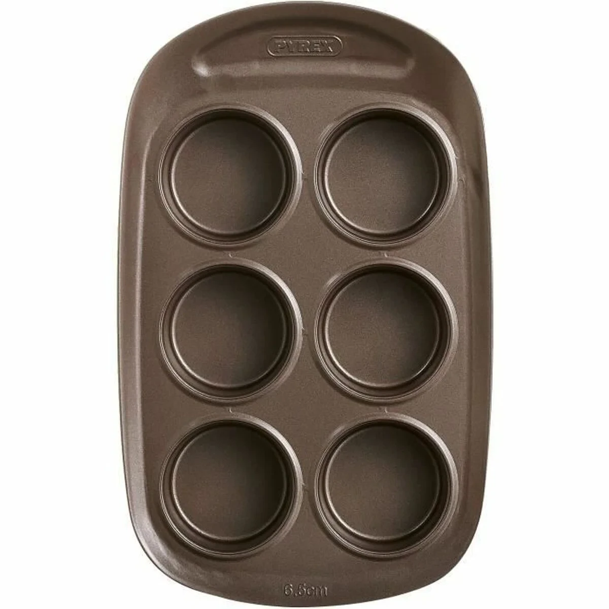 Moldes para Magdalenas Pyrex Marrón