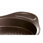 Molde para Tartas Pyrex Marrón Negro Metal