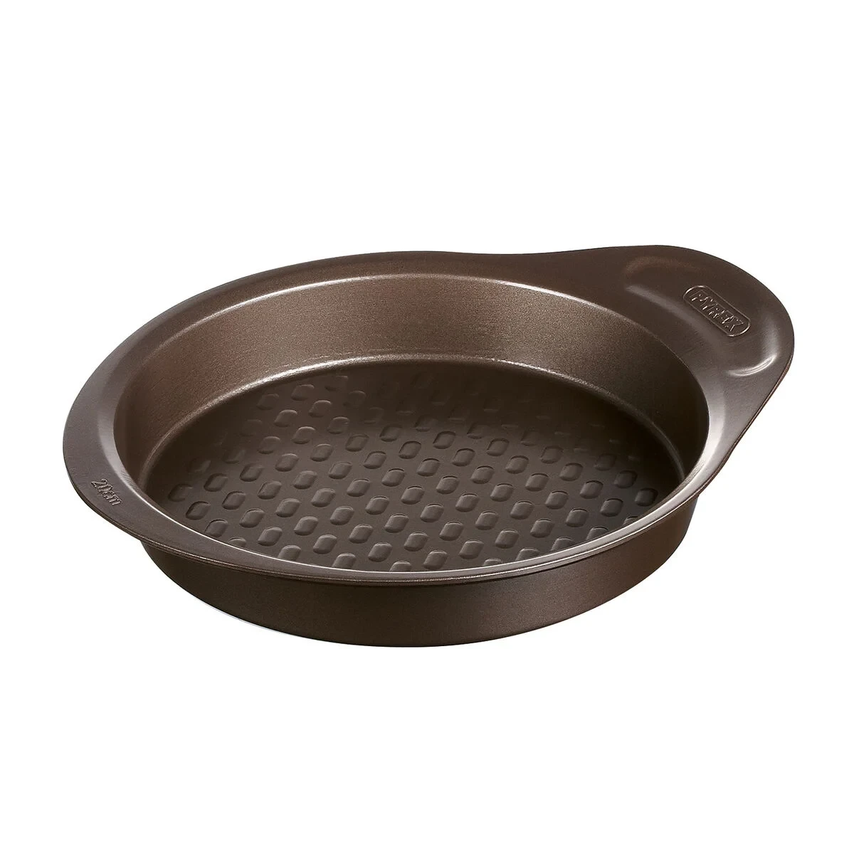 Molde para Tartas Pyrex Marrón Negro Metal