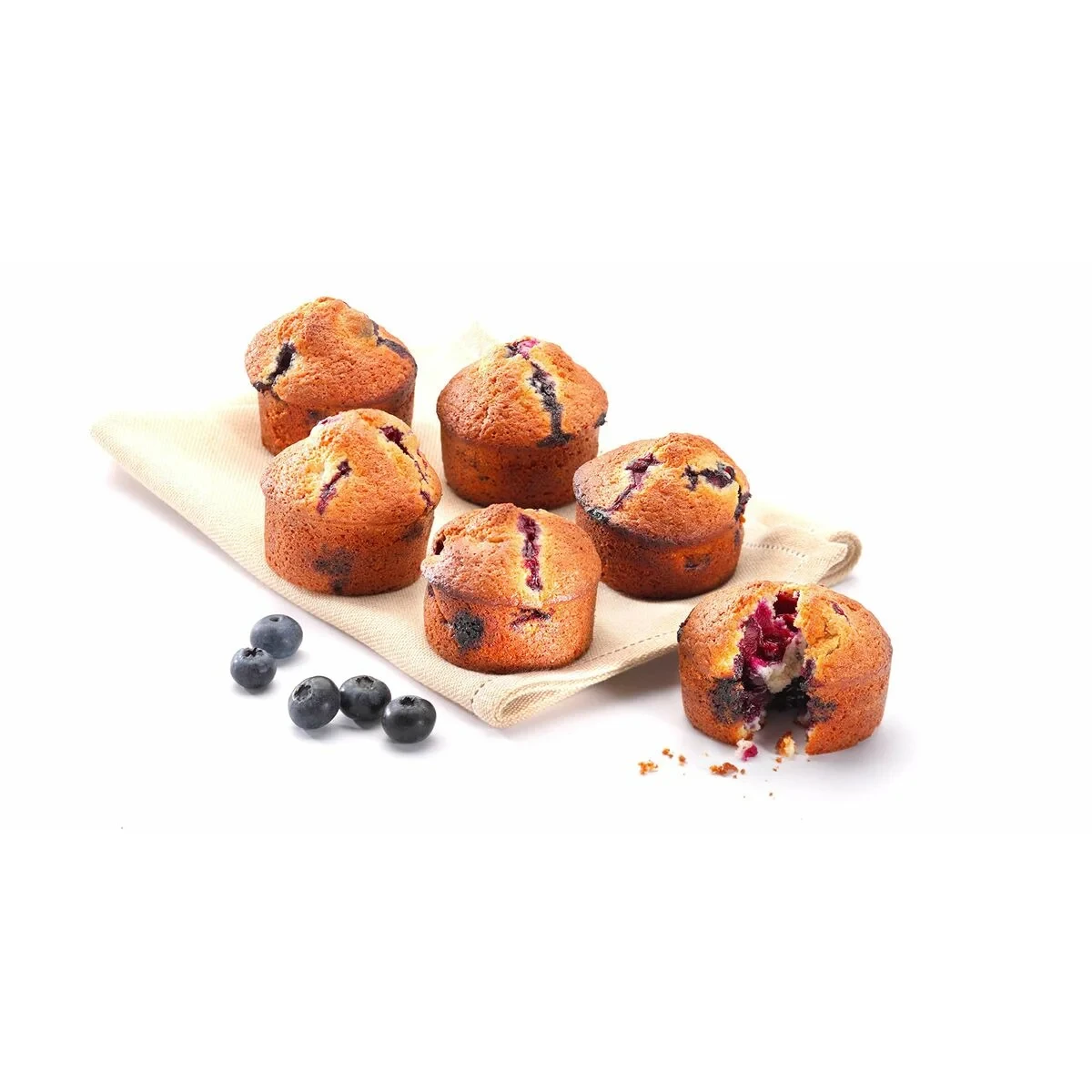 Moldes para Magdalenas Pyrex Marrón