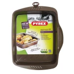 Bandeja para Horno Pyrex Marrón Negro Metal