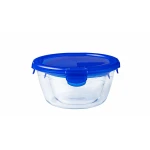 Recipiente Conservador de Alimentos Pyrex Azul Transparente Redonda 1,6 L (6 Piezas)