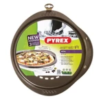 Molde para Pizza Pyrex Marrón Negro Metal