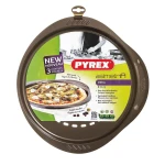 Molde para Pizza Pyrex Marrón Negro Metal