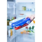 Recipiente Conservador de Alimentos Pyrex Azul Transparente Rectangular
