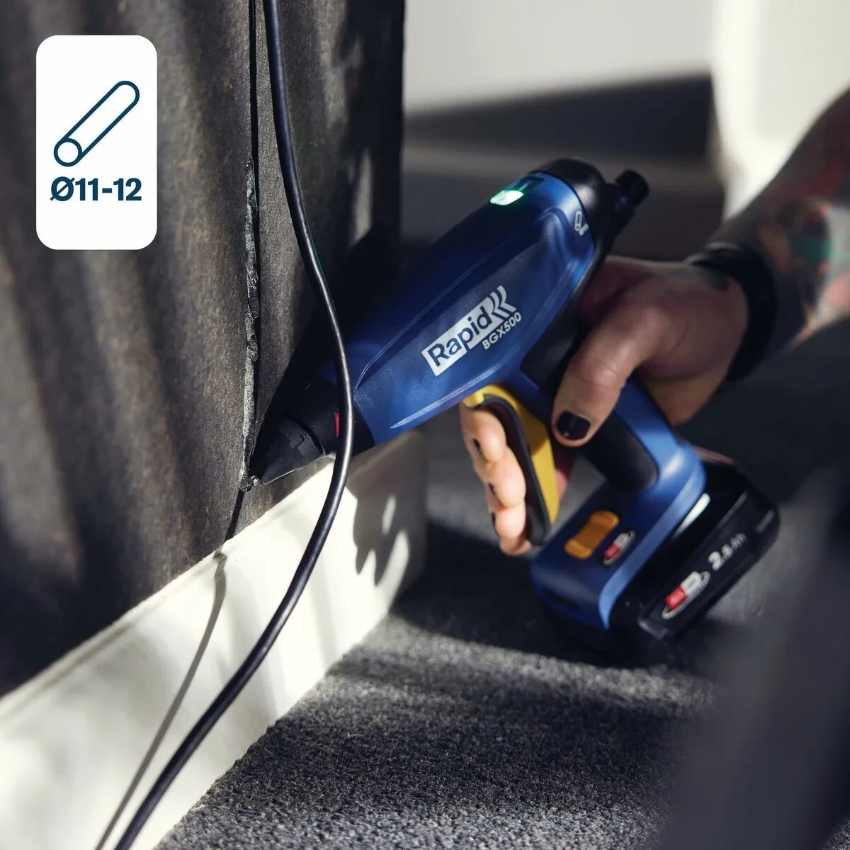 Pistola de Pintura Eléctrica Rapid Azul 18 W