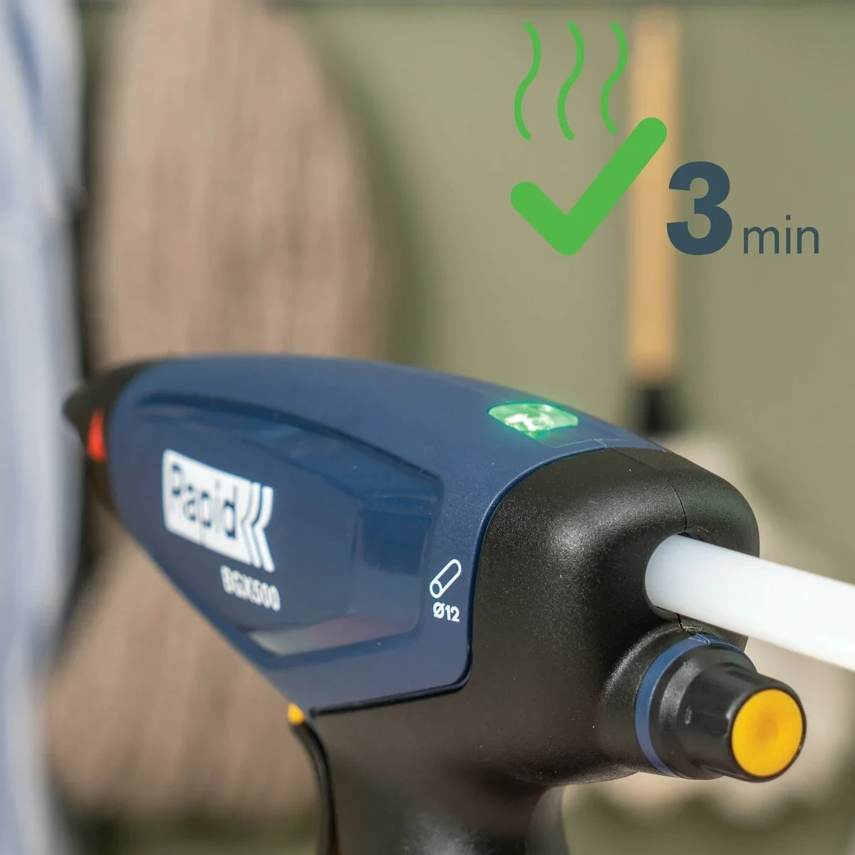 Pistola de Pintura Eléctrica Rapid Azul 18 W