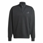 Sudadera sin Capucha Hombre Adidas All Szn Fleece 1/4 Zip Crew Negro