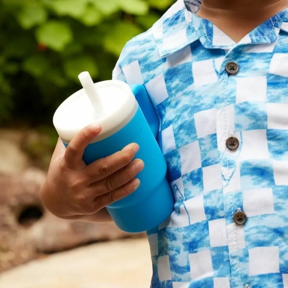 Vaso de Aprendizaje Infantino Azul