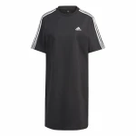 Vestido Adidas 3S Boyfriend Single Negro