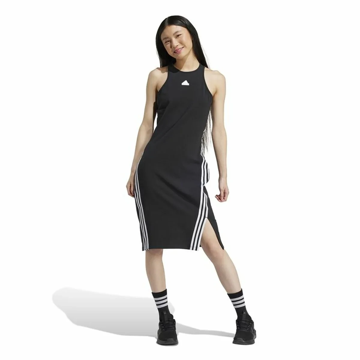 Vestido Adidas Fi 3S Essentials Negro