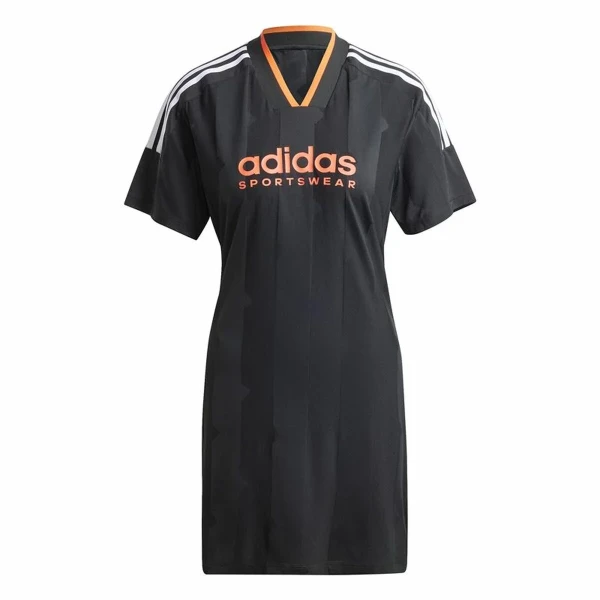 Vestido Adidas Tiro Cut 3 Bandas Jacquard Negro