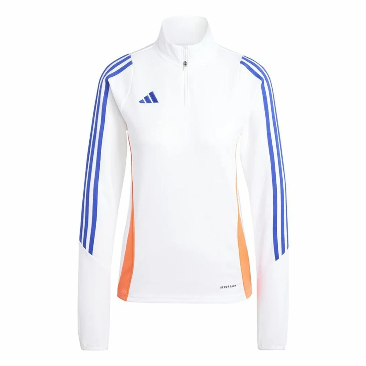 Sudadera sin Capucha Mujer Adidas Tiro24 Training Blanco