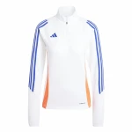 Sudadera sin Capucha Mujer Adidas Tiro24 Training Blanco