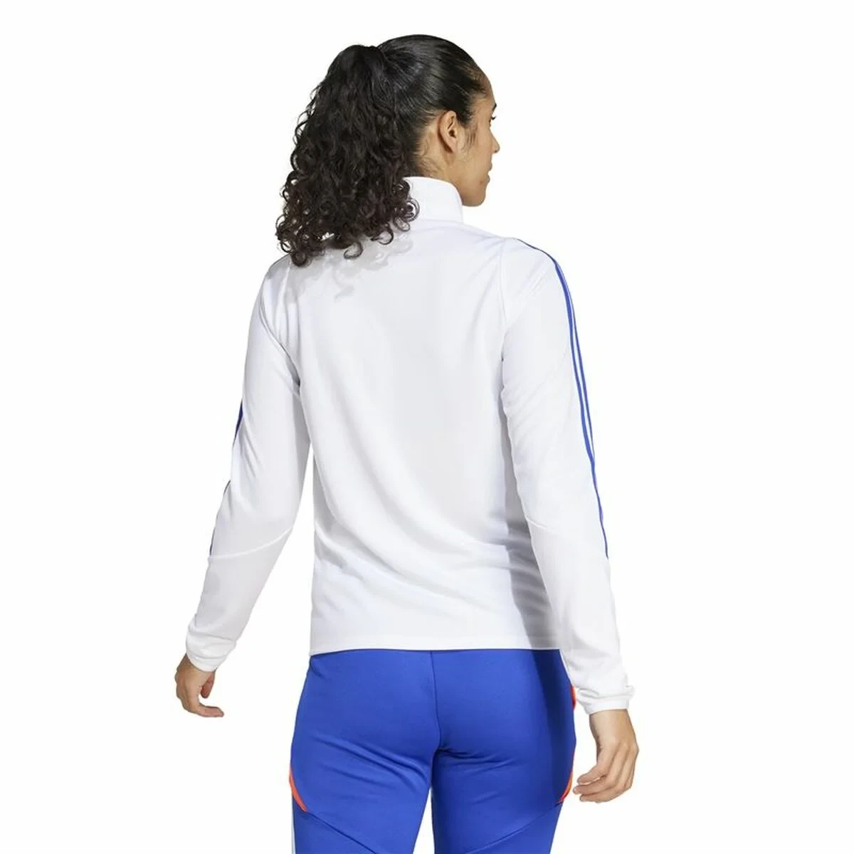 Sudadera sin Capucha Mujer Adidas Tiro24 Training Blanco