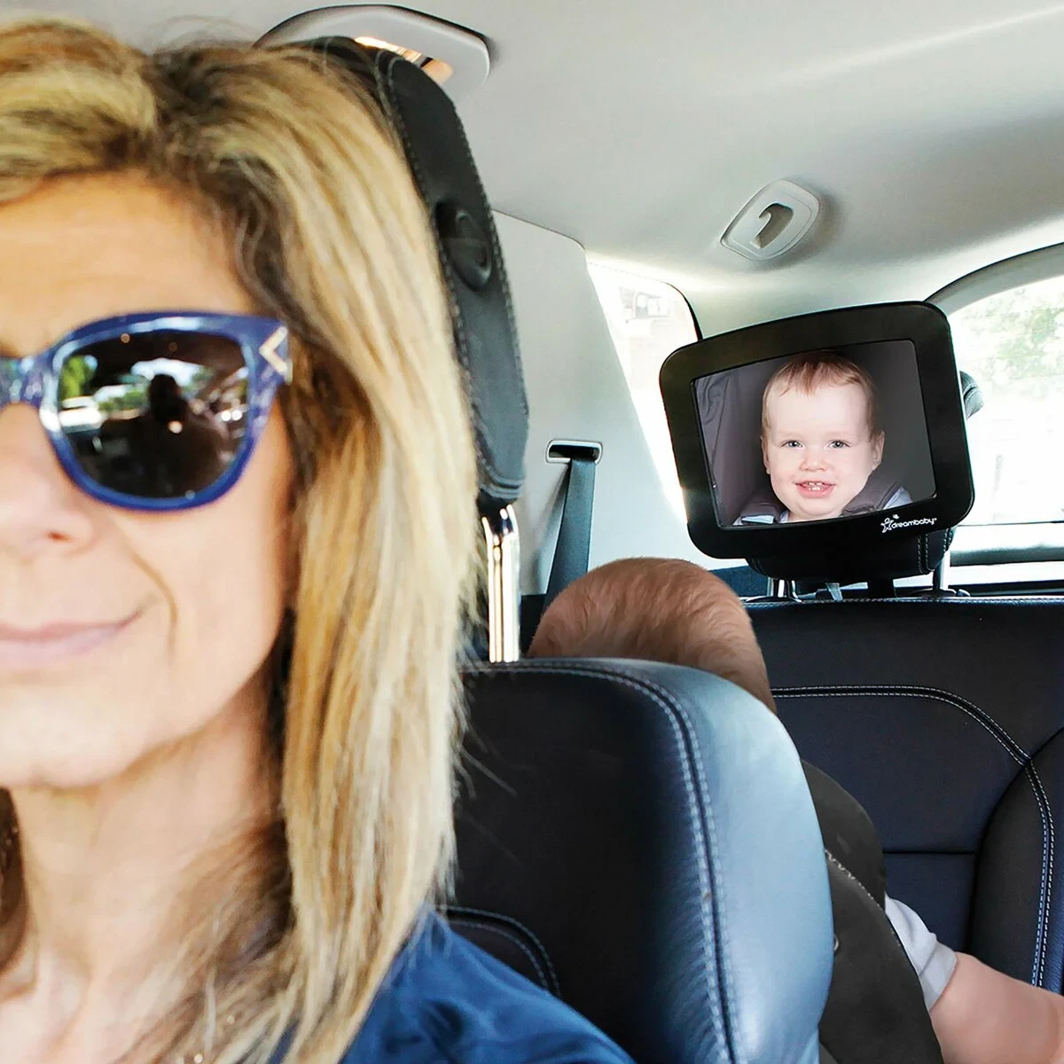 Espejo Retrovisor de Bebé para Asiento Trasero Dreambaby