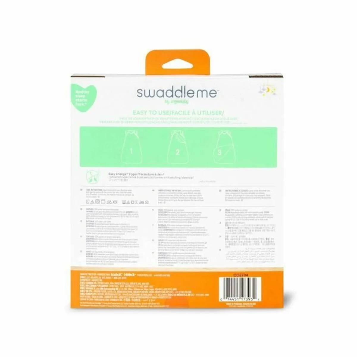 Saco de Dormir Ingenuity 6-18 Meses Algodón